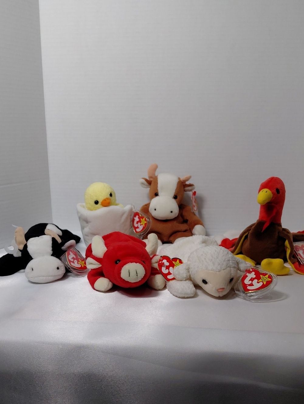 Ty Beanie Farm Animals